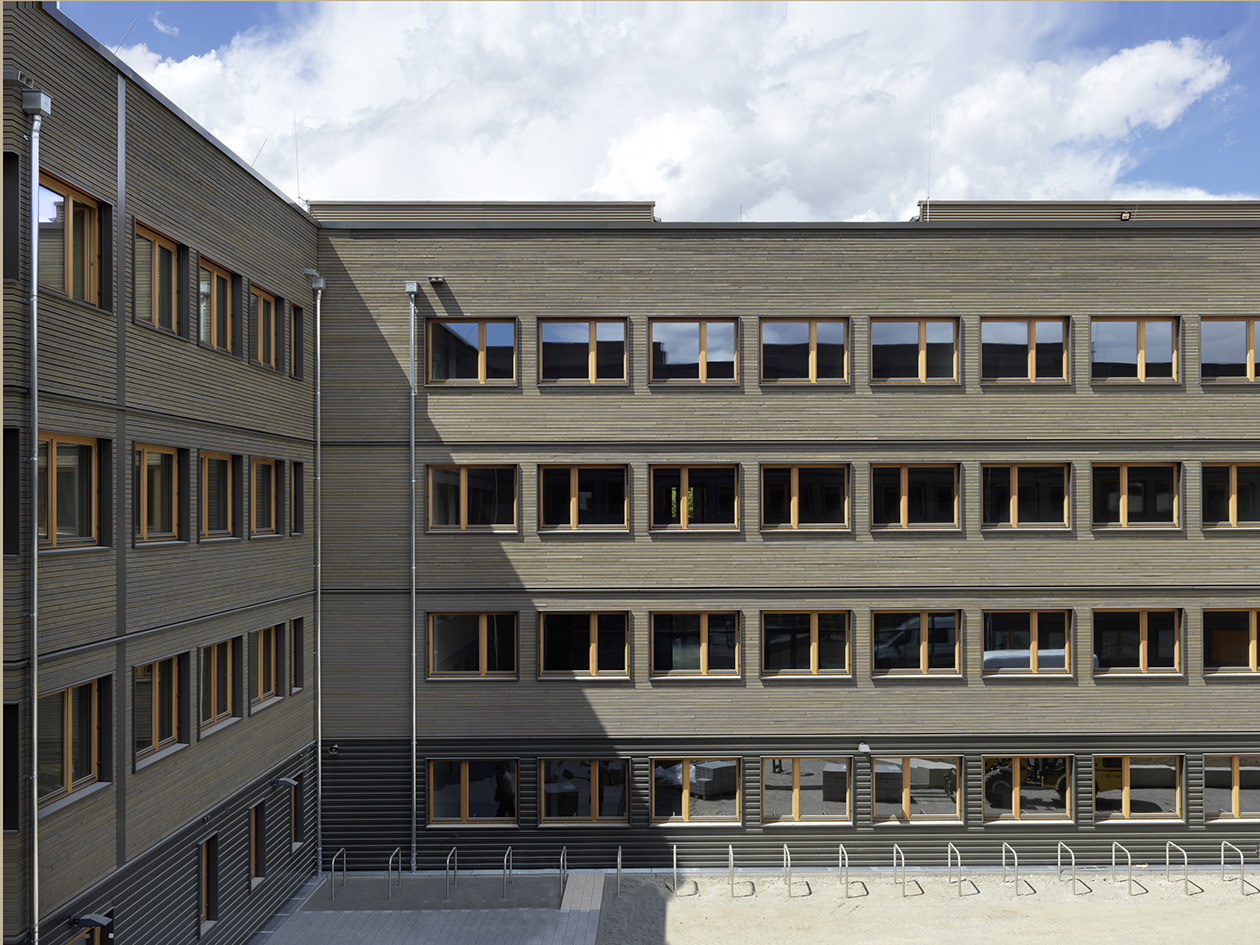 Holzmodulbau Schule Neubau BIM Industrie4.0.